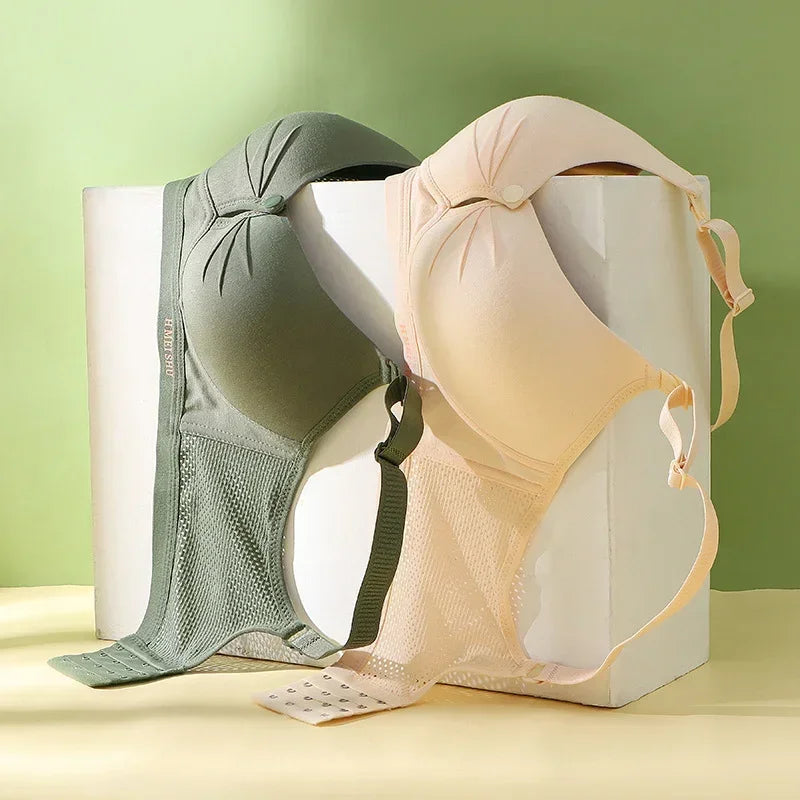 Front Wire-Free Maternity Nursing Bra