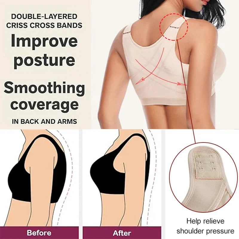 Front Buckle Posture Corrector Bra