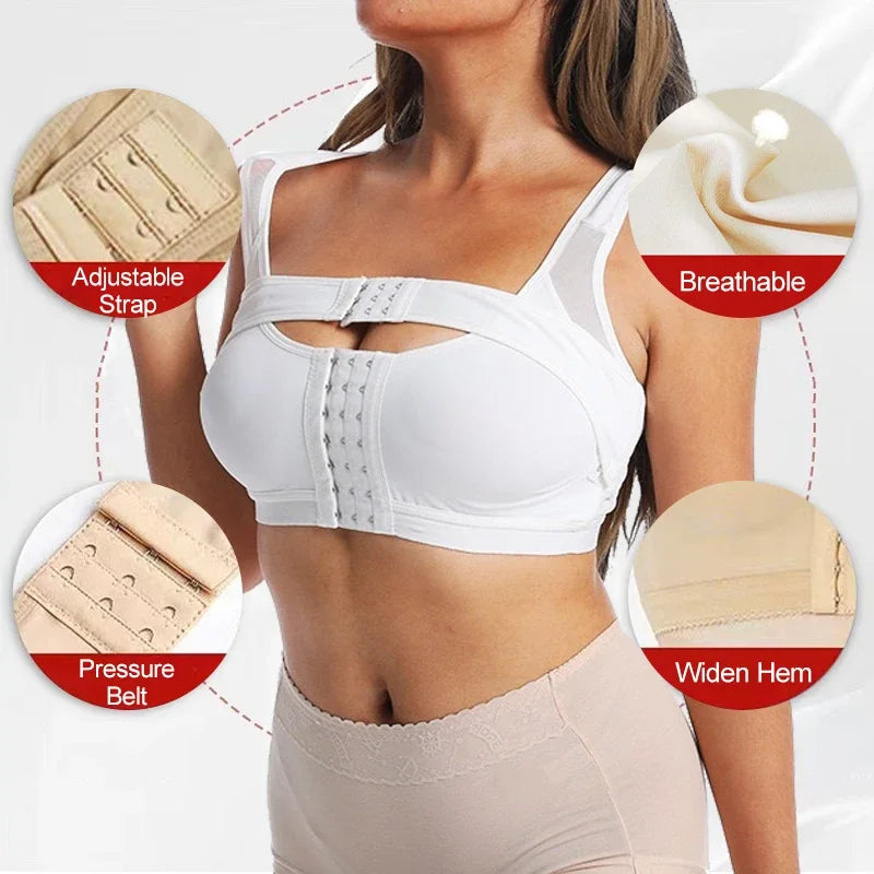 Front Buckle Posture Corrector Bra