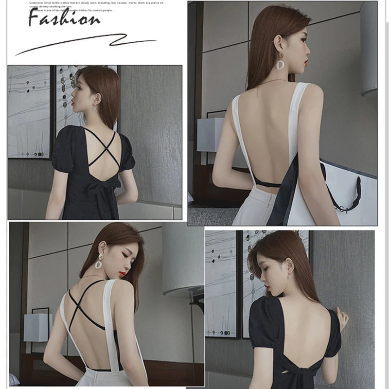 U Shaped Backless, Chest Cushion Bra